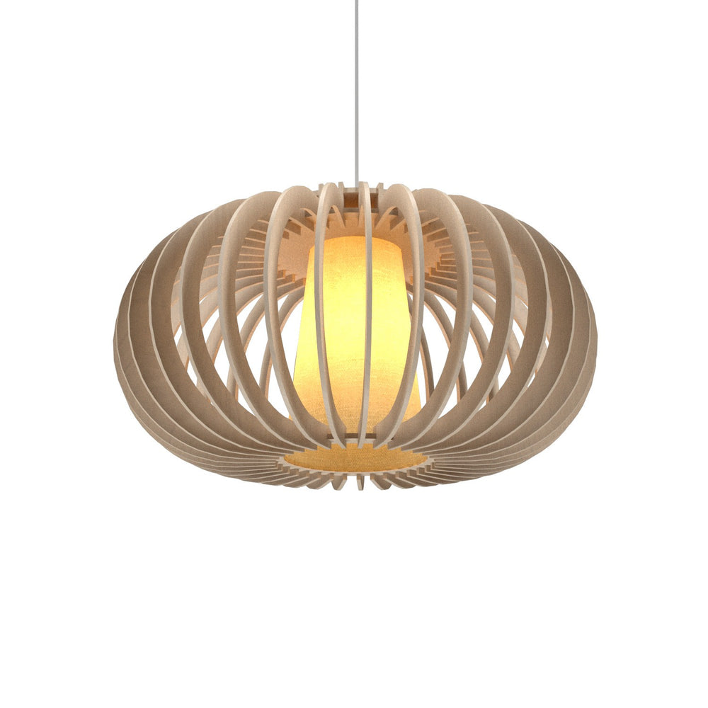 Accord Lighting - One Light Pendant - Stecche di Legno - Organic Cappuccino- Union Lighting Luminaires Decor