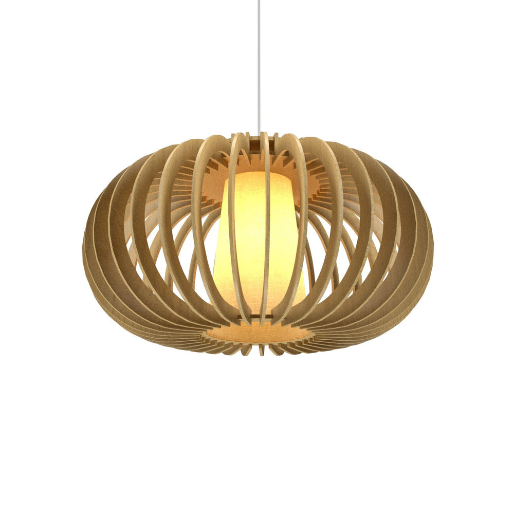 Accord Lighting - One Light Pendant - Stecche di Legno - Organic Gold- Union Lighting Luminaires Decor