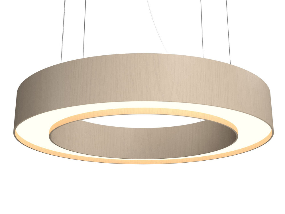 Accord Lighting - LED Pendant - Cylindrical - Organic Cappuccino- Union Lighting Luminaires Decor