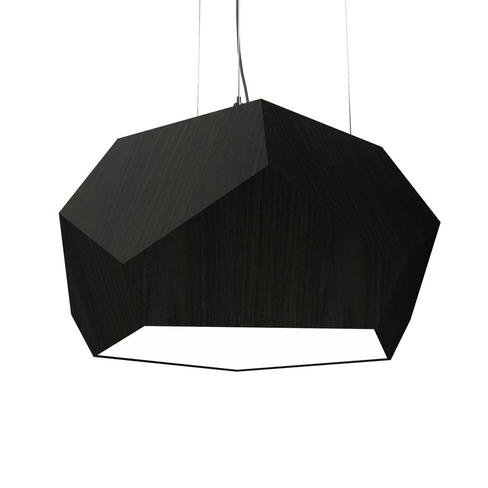Accord Lighting - LED Pendant - Facet - Charcoal- Union Lighting Luminaires Decor