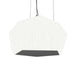 Accord Lighting - LED Pendant - Facet - Organic White- Union Lighting Luminaires Decor
