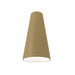 Accord Lighting - One Light Pendant - Conical - Organic Gold- Union Lighting Luminaires Decor
