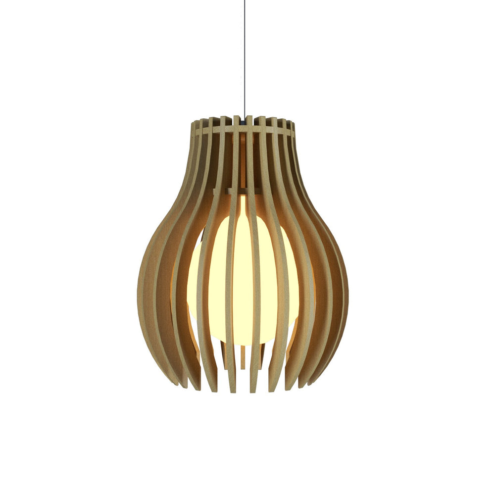 Accord Lighting - One Light Pendant - Stecche di Legno - Organic Gold- Union Lighting Luminaires Decor