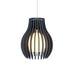 Accord Lighting - One Light Pendant - Stecche di Legno - Organic Grey- Union Lighting Luminaires Decor