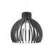 Accord Lighting - One Light Pendant - Stecche di Legno - Organic Grey- Union Lighting Luminaires Decor