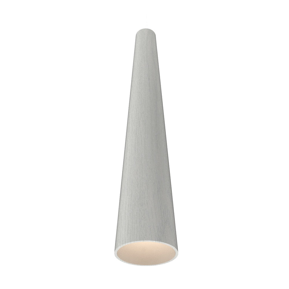 Accord Lighting - One Light Pendant - Conical - Organic White- Union Lighting Luminaires Decor
