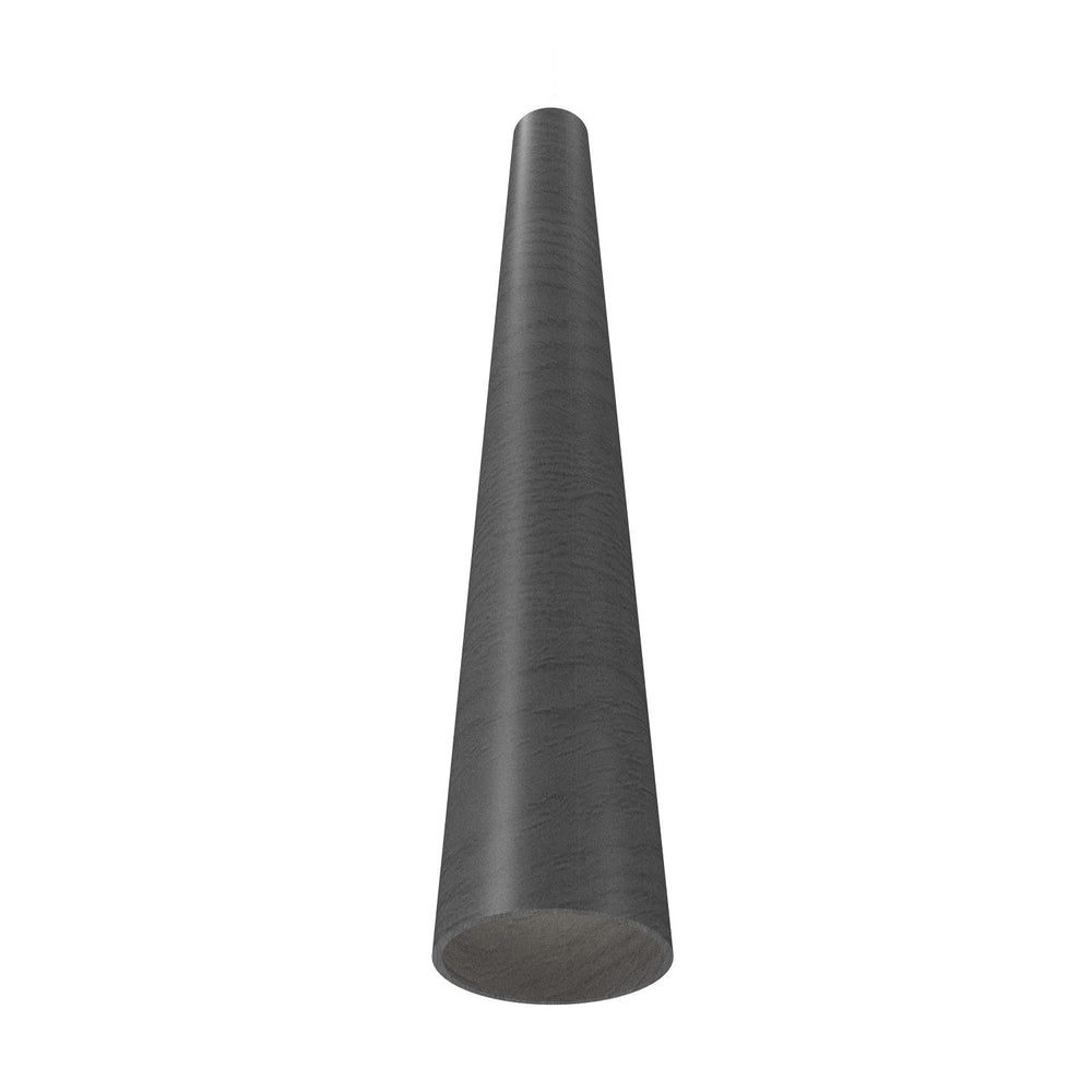 Accord Lighting - One Light Pendant - Conical - Organic Grey- Union Lighting Luminaires Decor