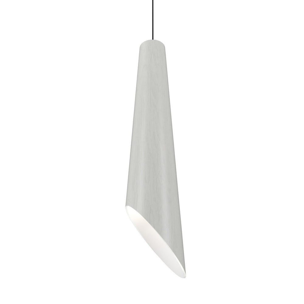 Accord Lighting - One Light Pendant - Conical - Organic White- Union Lighting Luminaires Decor
