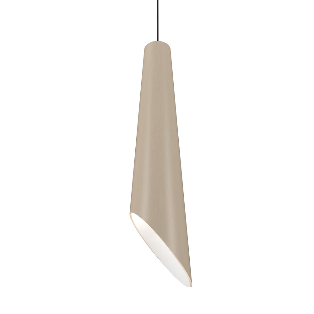 Accord Lighting - One Light Pendant - Conical - Organic Cappuccino- Union Lighting Luminaires Decor
