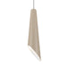 Accord Lighting - One Light Pendant - Conical - Organic Cappuccino- Union Lighting Luminaires Decor