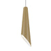 Accord Lighting - One Light Pendant - Conical - Organic Gold- Union Lighting Luminaires Decor