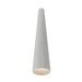 Accord Lighting - One Light Pendant - Conical - Organic White- Union Lighting Luminaires Decor
