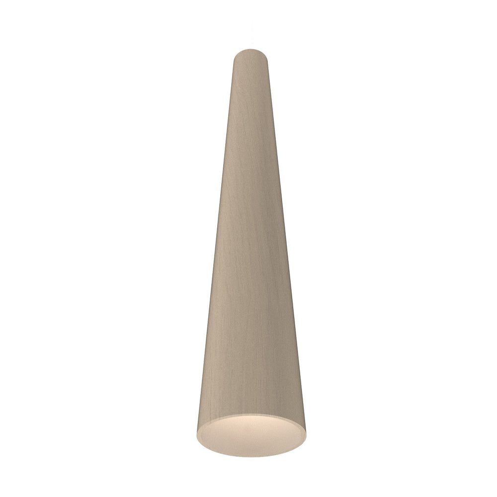 Accord Lighting - One Light Pendant - Conical - Organic Cappuccino- Union Lighting Luminaires Decor