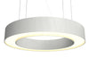 Accord Lighting - LED Pendant - Cylindrical - Organic White- Union Lighting Luminaires Decor