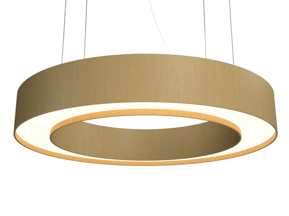 Accord Lighting - LED Pendant - Cylindrical - Organic Gold- Union Lighting Luminaires Decor