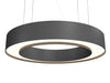 Accord Lighting - LED Pendant - Cylindrical - Organic Grey- Union Lighting Luminaires Decor