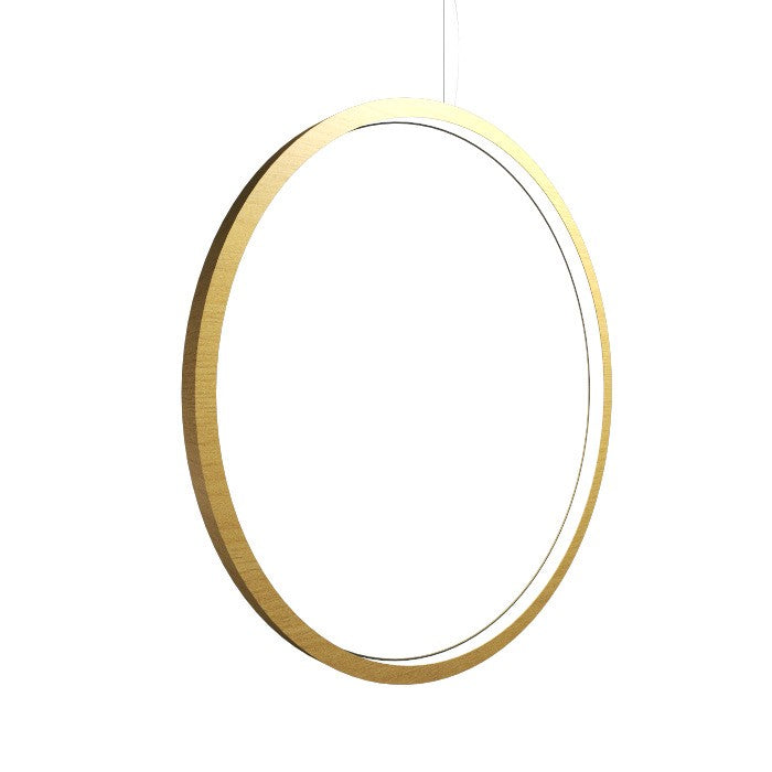 Accord Lighting - LED Pendant - Frame - Organic Gold- Union Lighting Luminaires Decor
