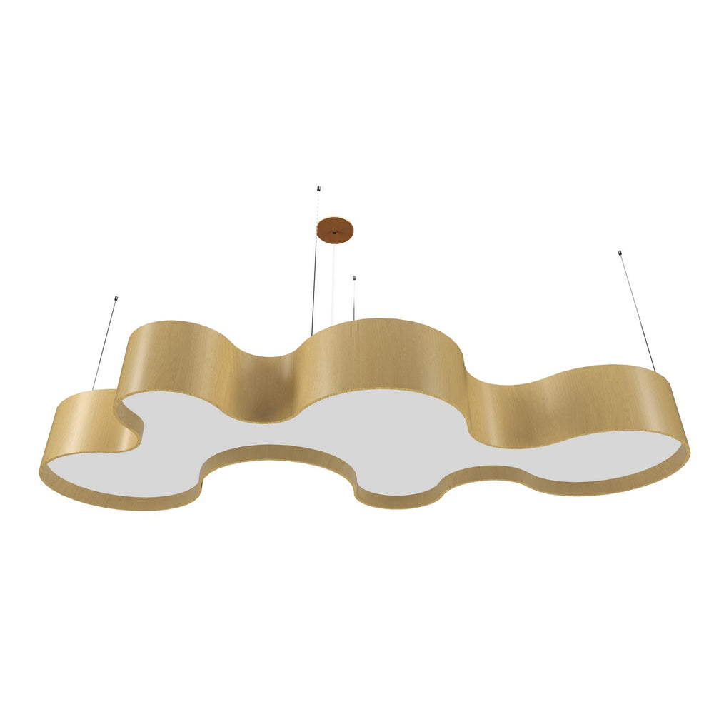 Accord Lighting - LED Pendant - Organic - Organic Gold- Union Lighting Luminaires Decor