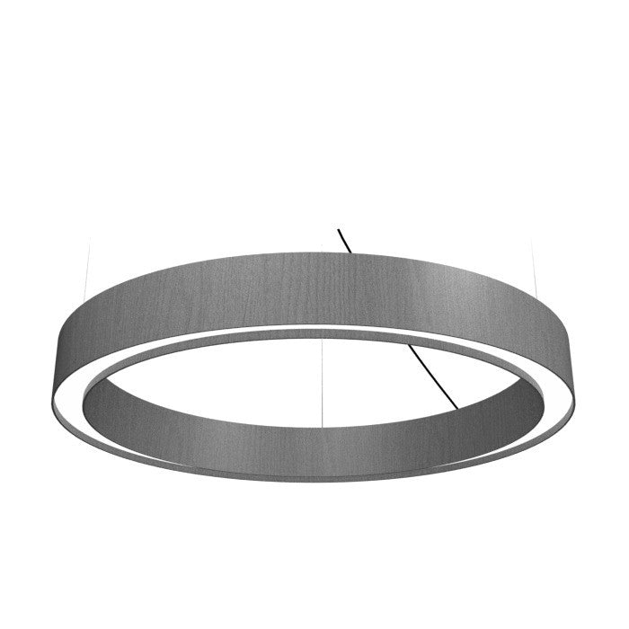 Accord Lighting - LED Pendant - Cylindrical - Organic Grey- Union Lighting Luminaires Decor