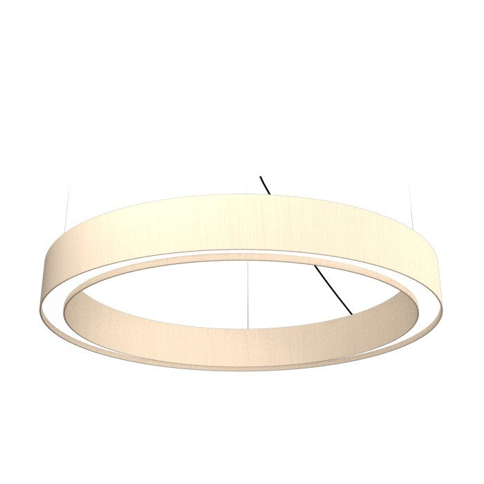 Accord Lighting - LED Pendant - Cylindrical - Organic Cappuccino- Union Lighting Luminaires Decor