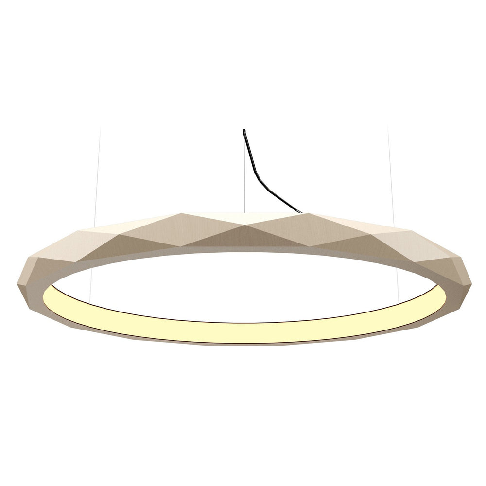 Accord Lighting - LED Pendant - Facet - Organic Cappuccino- Union Lighting Luminaires Decor