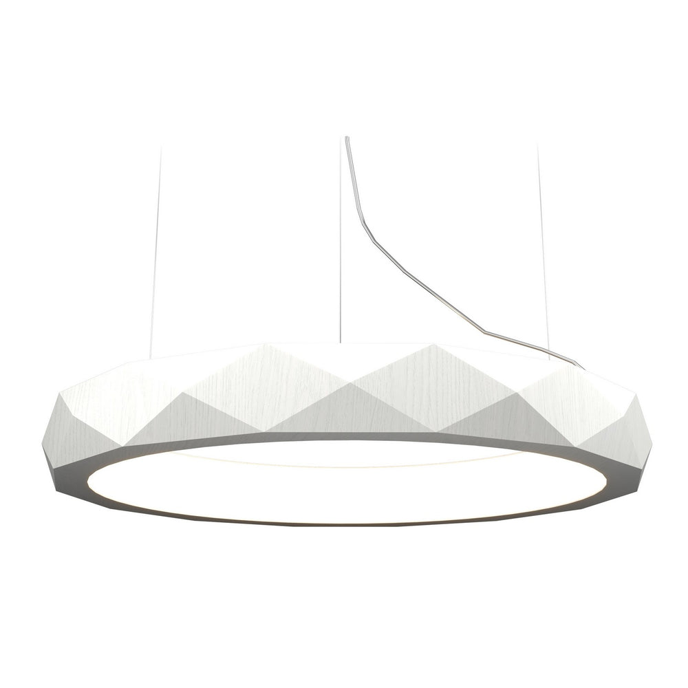 Accord Lighting - LED Pendant - Facet - Organic White- Union Lighting Luminaires Decor