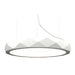 Accord Lighting - LED Pendant - Facet - Organic White- Union Lighting Luminaires Decor