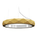Accord Lighting - LED Pendant - Facet - Organic Gold- Union Lighting Luminaires Decor