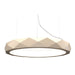 Accord Lighting - LED Pendant - Facet - Organic Cappuccino- Union Lighting Luminaires Decor