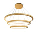 Accord Lighting - LED Pendant - Frame - Organic Gold- Union Lighting Luminaires Decor