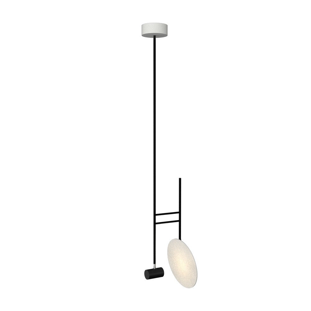 Accord Lighting - Four Light Pendant - Dot - Organic White- Union Lighting Luminaires Decor