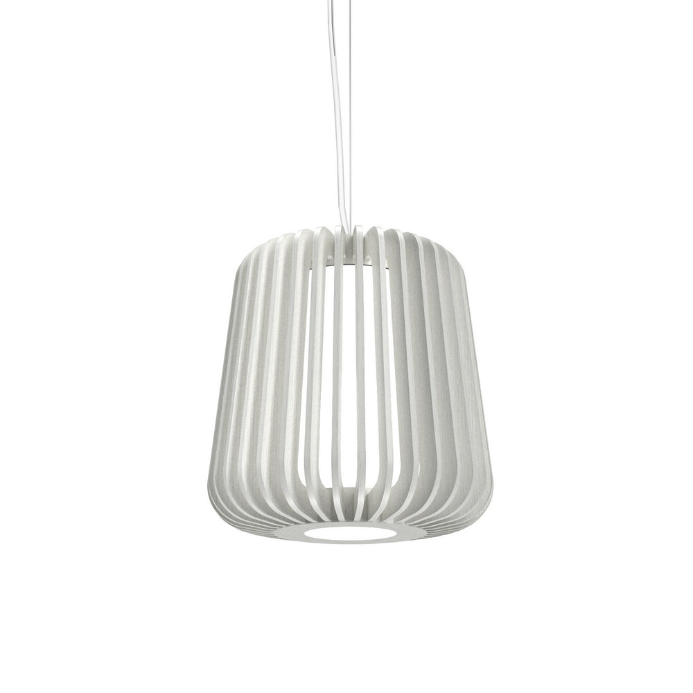 Accord Lighting - One Light Pendant - Stecche di Legno - Organic White- Union Lighting Luminaires Decor
