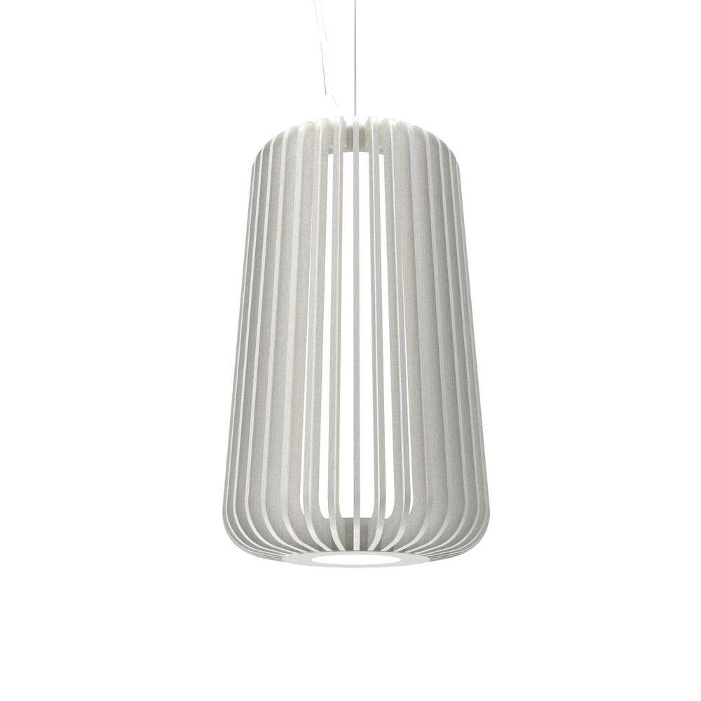 Accord Lighting - One Light Pendant - Stecche di Legno - Organic White- Union Lighting Luminaires Decor