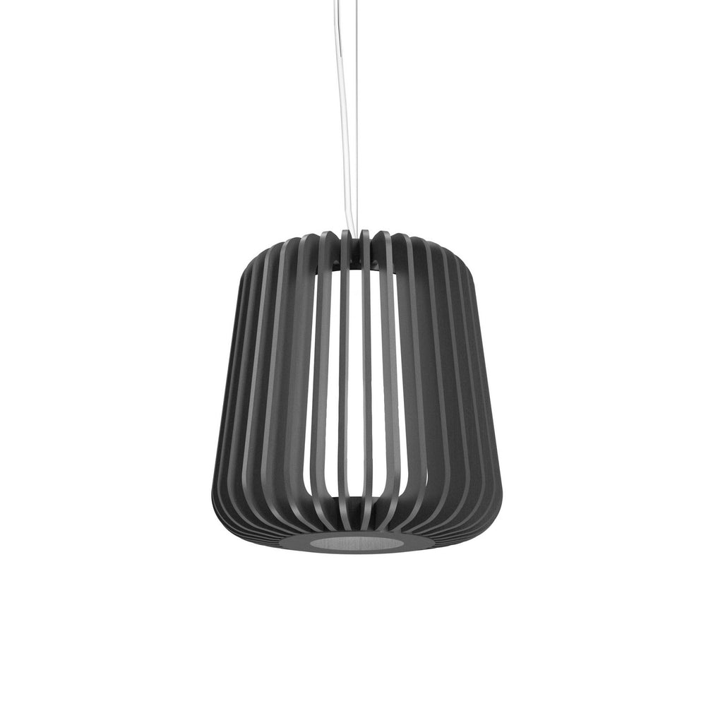 Accord Lighting - One Light Pendant - Stecche di Legno - Organic Grey- Union Lighting Luminaires Decor