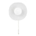 Mitzi Canada - One Light Wall Sconce - Bacia - Aged Brass/Ceramic Raw Matte White- Union Lighting Luminaires Decor