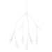 Mitzi Canada - Eight Light Chandelier - Elsa - Textured White- Union Lighting Luminaires Decor