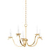 Mitzi Canada - Five Light Chandelier - Jaclin - Gold Leaf- Union Lighting Luminaires Decor