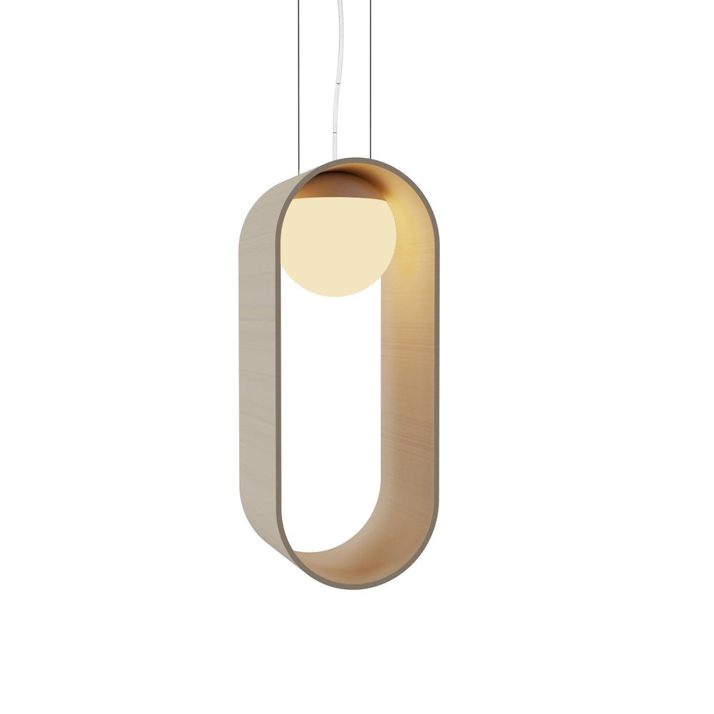 Accord Lighting - One Light Pendant - Sfera - Organic Cappuccino- Union Lighting Luminaires Decor