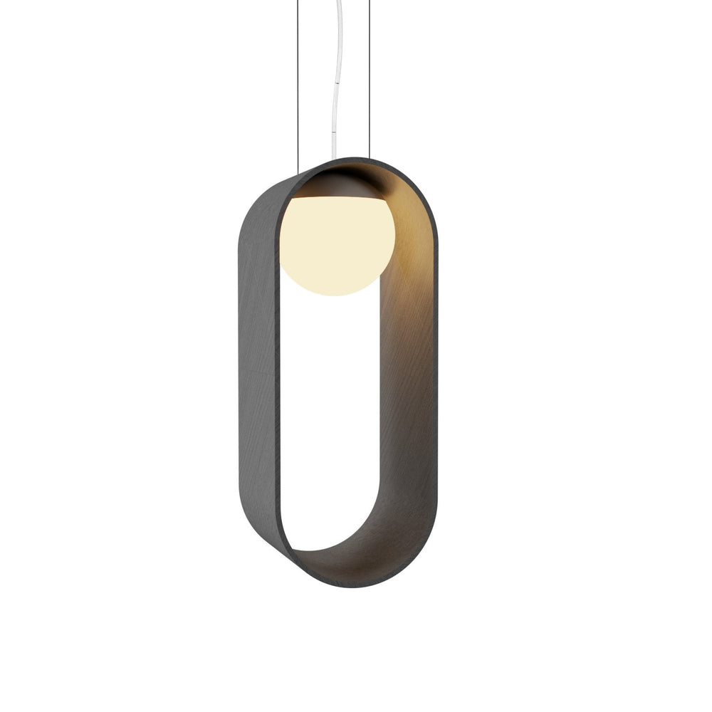 Accord Lighting - One Light Pendant - Sfera - Organic Grey- Union Lighting Luminaires Decor