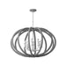 Hudson Valley Canada - Six Light Chandelier - Lewiston - White Plaster- Union Lighting Luminaires Decor