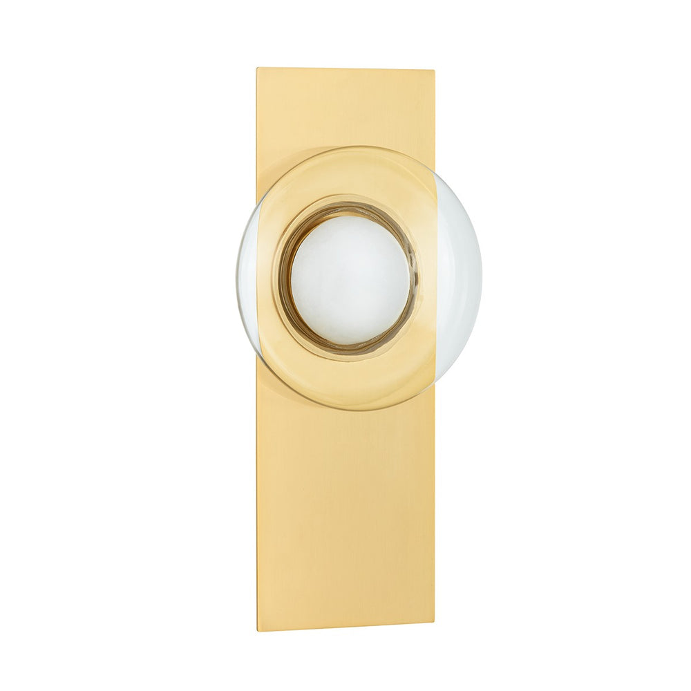 Hudson Valley Canada - LED Wall Sconce - Pound Ridge - Aged Brass- Union Lighting Luminaires Decor