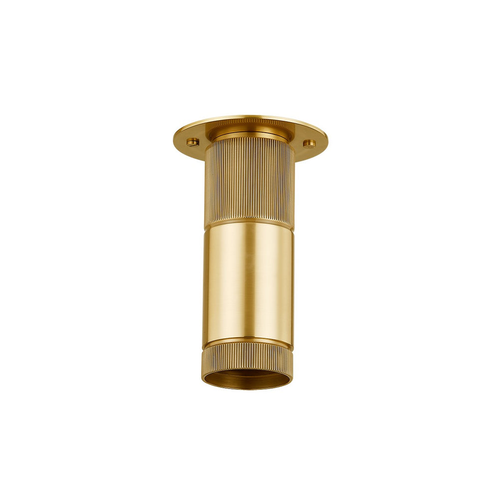 Hudson Valley Canada - One Light Flush Mount - Dighton - Aged Brass- Union Lighting Luminaires Decor