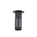Hudson Valley Canada - One Light Flush Mount - Dighton - Distressed Bronze- Union Lighting Luminaires Decor