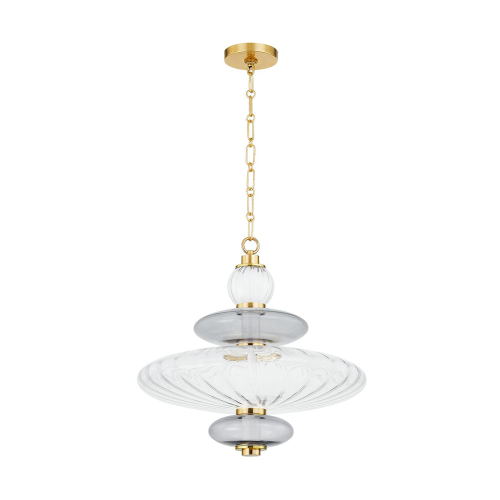 Hudson Valley Canada - LED Pendant - Williams - Aged Brass- Union Lighting Luminaires Decor