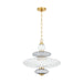 Hudson Valley Canada - LED Pendant - Williams - Aged Brass- Union Lighting Luminaires Decor