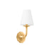 Hudson Valley Canada - One Light Wall Sconce - Winnipeg - Vintage Gold Leaf- Union Lighting Luminaires Decor