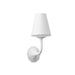 Hudson Valley Canada - One Light Wall Sconce - Winnipeg - White Plaster- Union Lighting Luminaires Decor