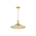 Hudson Valley Canada - LED Pendant - Clermont - Aged Brass- Union Lighting Luminaires Decor