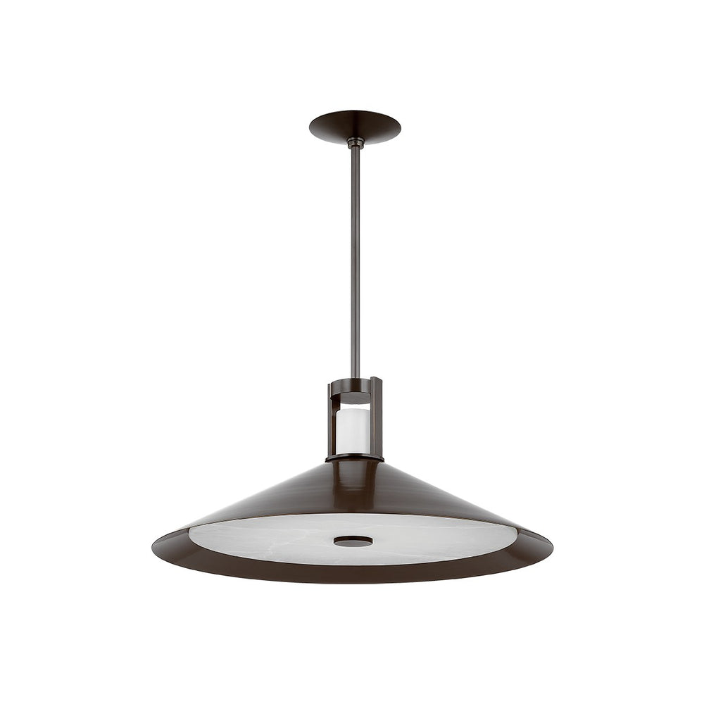 Hudson Valley Canada - LED Pendant - Clermont - Distressed Bronze- Union Lighting Luminaires Decor
