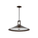 Hudson Valley Canada - LED Pendant - Clermont - Distressed Bronze- Union Lighting Luminaires Decor
